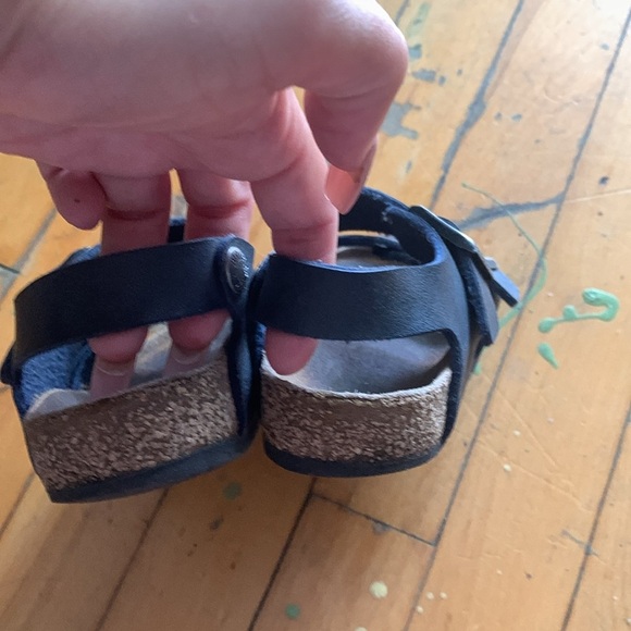 Birkenstock kids navy blue Sandals - Picture 4 of 6